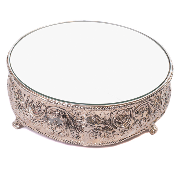 Mirror cake stand sale